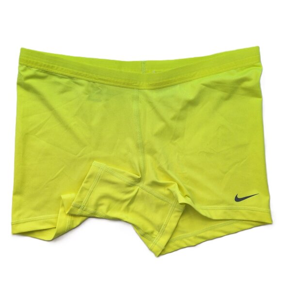 2 Piece Set- Nike Golf Tour Performance Shorts & Skirt Set Neon Yellow - Picture 7 of 10